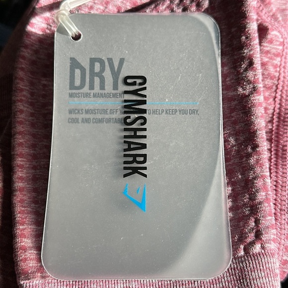 NWT Gymshark Vital Seamless Leggings - Dusky Pink Marl - Size Small - Picture 8 of 8